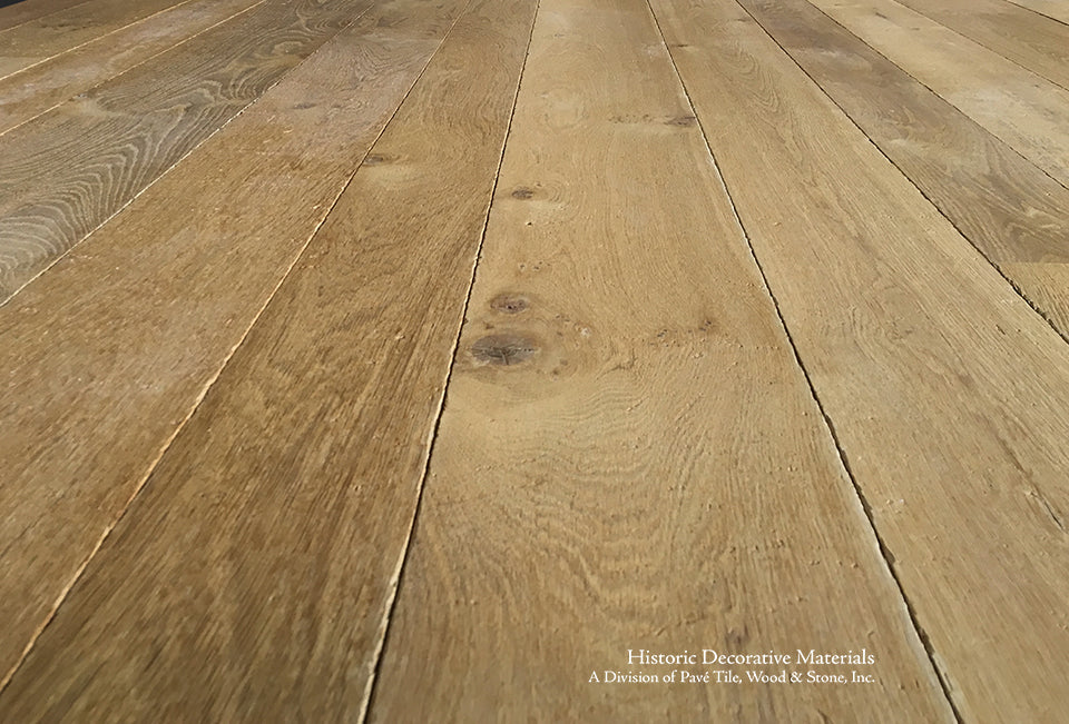 Kings of France 18th Century French Oak Flooring ressembles Reclaimed French Oak Flooring that marries with antique Belgian bluestone, French limestone floors, petite granite floors for classic English interiors, luxury, farmhouse and minimalist homes