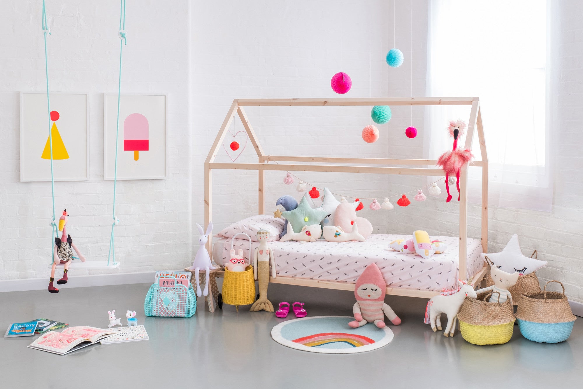 A Mermaid's Tale, children's bedroom styled by Bobby Rabbit.