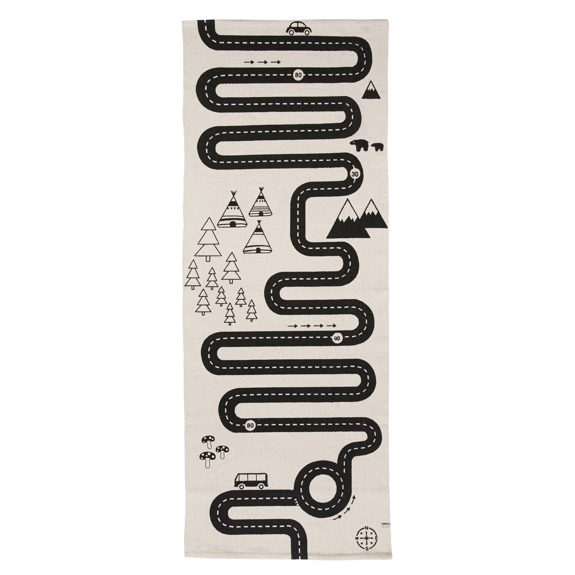 Adventure Rug by Oyoy, available at Bobby Rabbit.