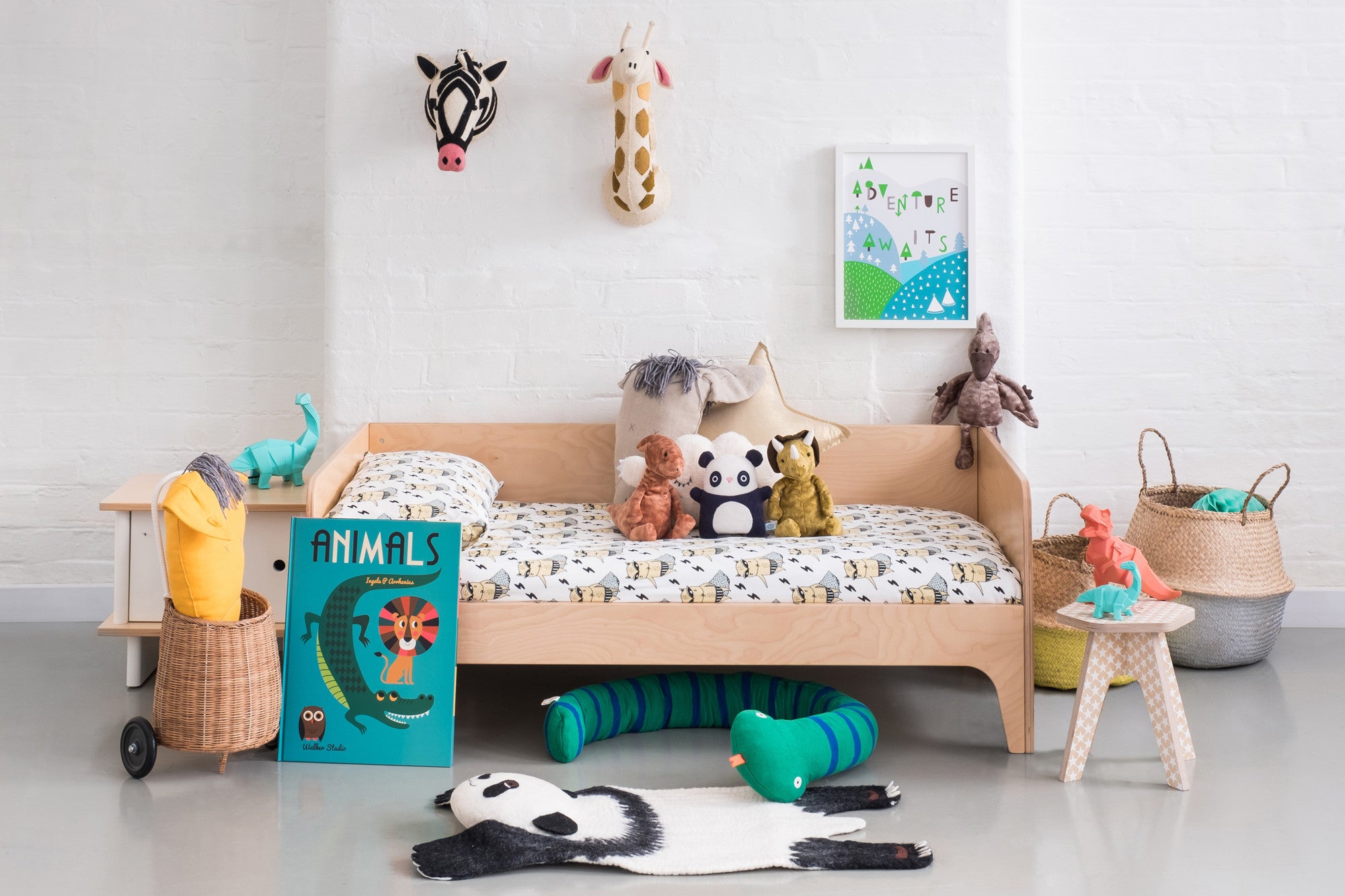 Animal Adventure Children's Room, styled by Bobby Rabbit.