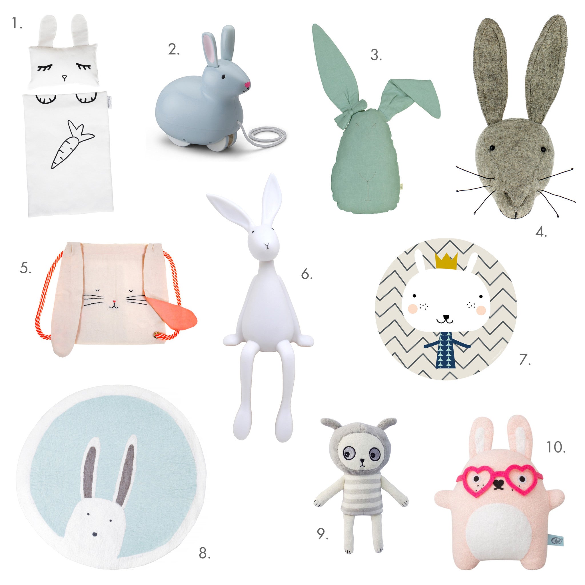 Bunny Rabbit Toys and Accessories from Bobby Rabbit.