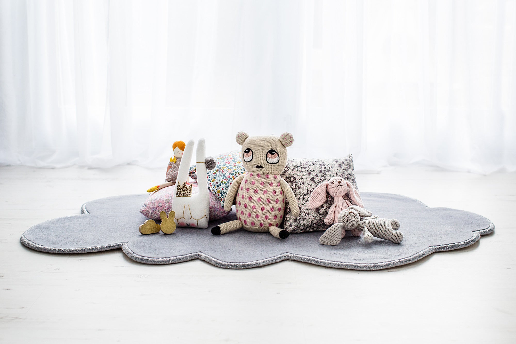 Children's room accessories and liberty prints, available at Bobby Rabbit.