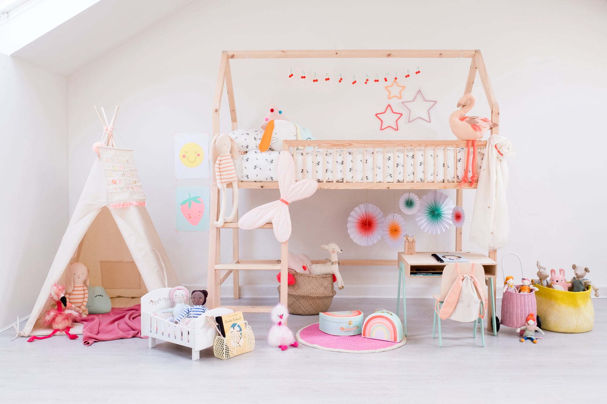 Fairy Garden Children's Bedroom by Bobby Rabbit.