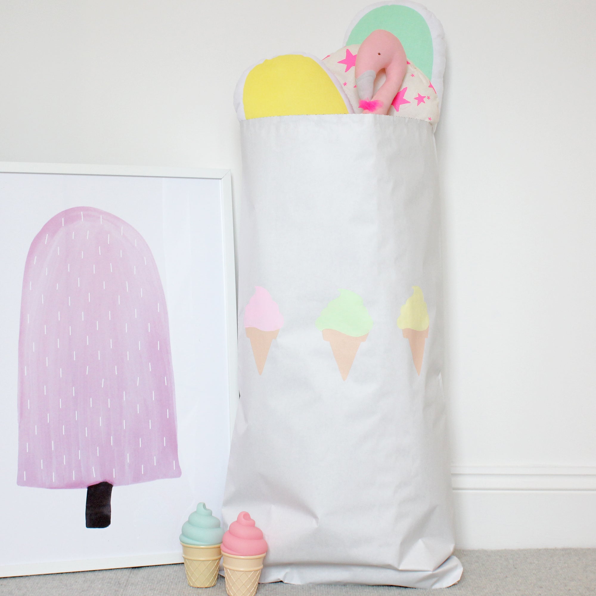 Ice Cream Storage Bag by Hello Henry, available at Bobby Rabbit.