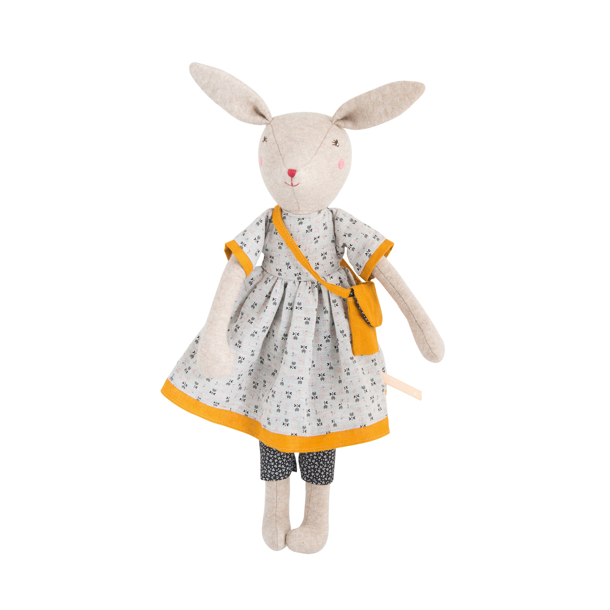 Rose Mummy Rabbit by Moulin Roty, available at Bobby Rabbit.