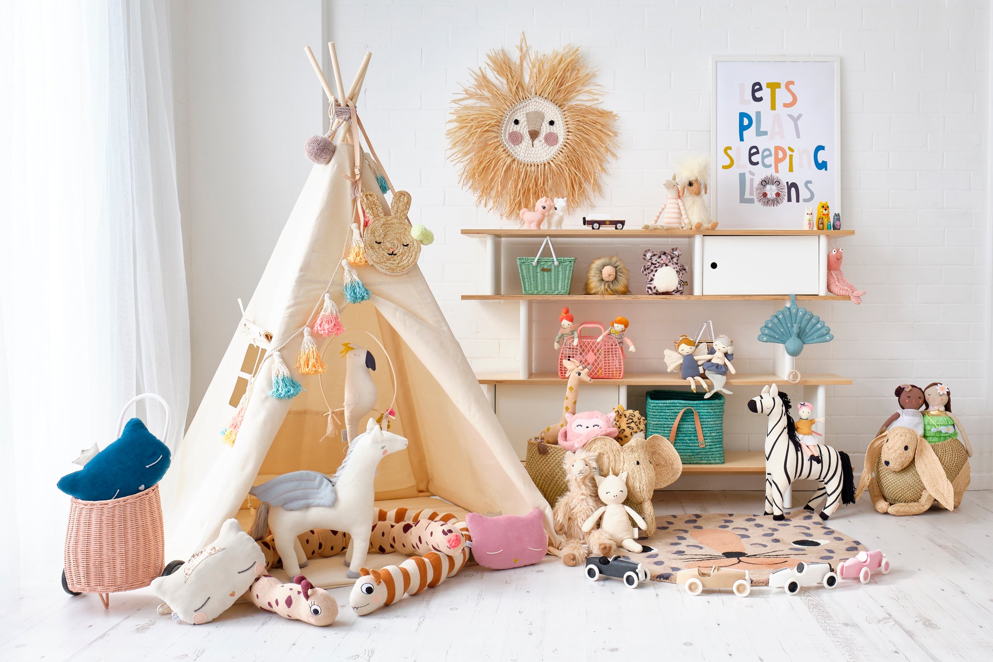 'Savannah!' Children's Playroom, created and styled by Bobby Rabbit.