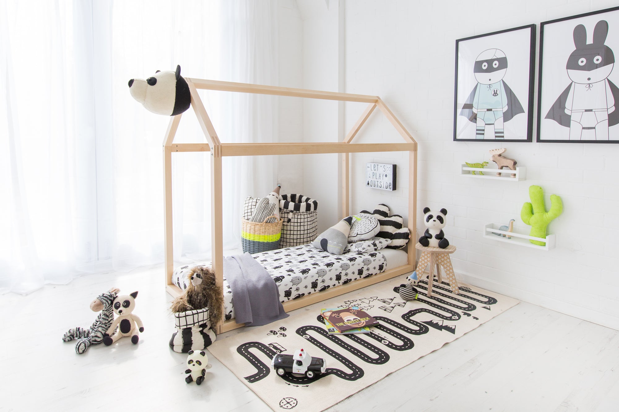 Summer Camp! Children’s Bedroom, designed and styled by Bobby Rabbit.