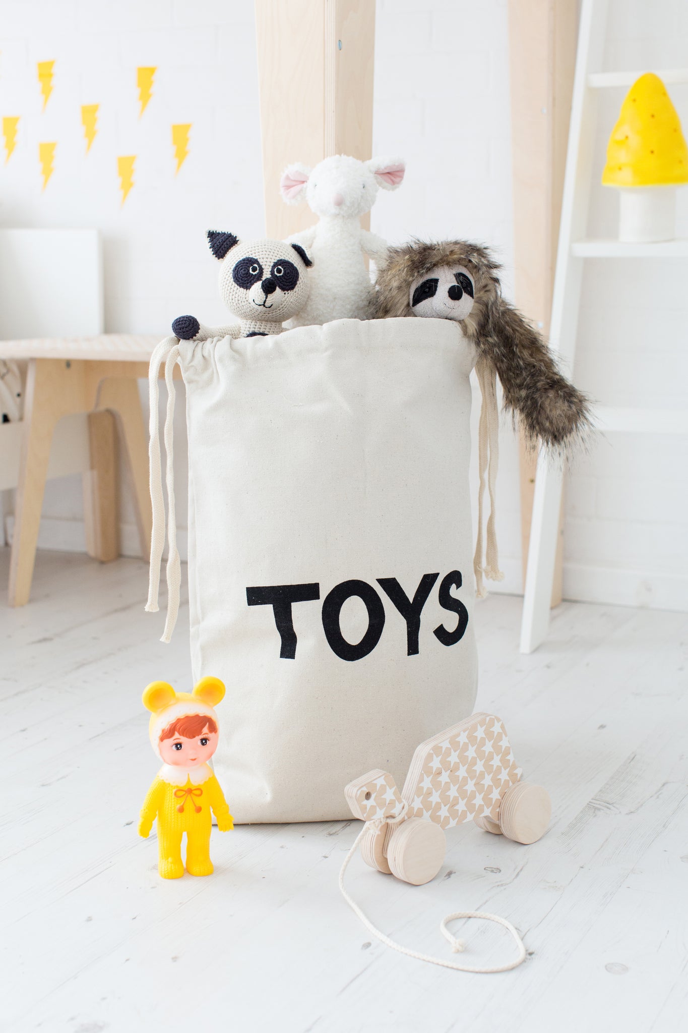 Toys Storage Bag by Tellkiddo, available at Bobby Rabbit.