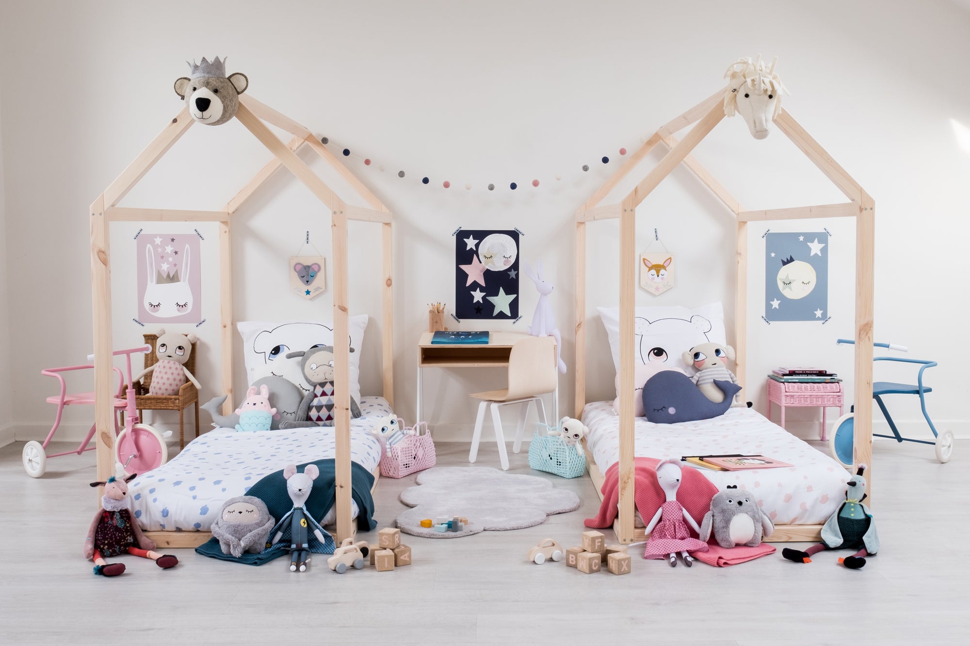 Hide and Seek Children's Bedroom by Bobby Rabbit.