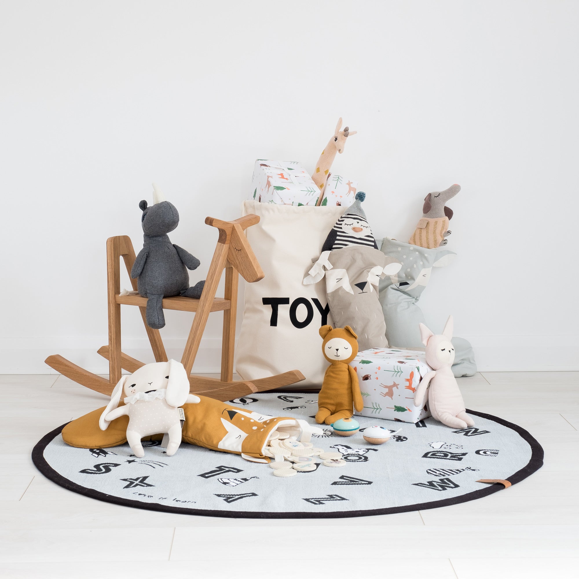 Children's toys and accessories, available at Bobby Rabbit.