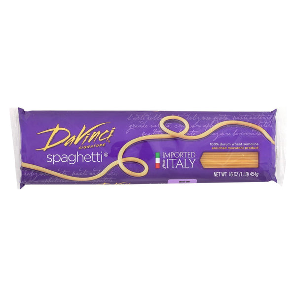 Davinci Spaghetti Pasta - Case Of 20 - 16 Oz