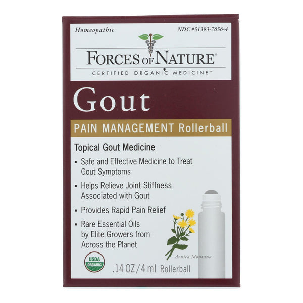 Forces Of Nature - Gout Pain Management - 4 Ml