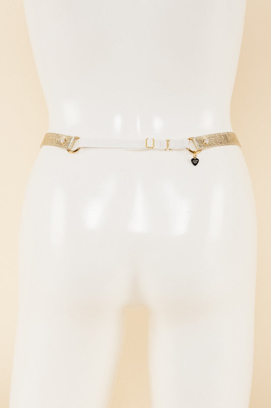 Gold Lace Belt - Fräulein Kink
- 3