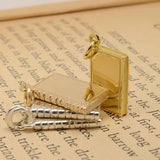 Gold Book Charms