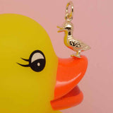 Gold Duck Charm