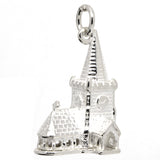 Wedding Church Charm Silver