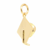 Small Gold Mortarboard Charm