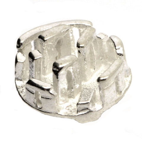 Silver Stonehenge Charm