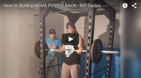 Buff Dudes DIY Power Rack