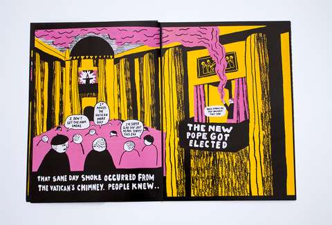 Sanne Boekel - Graphic Novel on Pope Joan