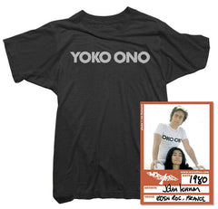 Yoko Ono T-shirt, John Lennon tee