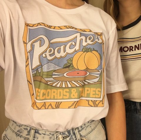 Peaches, Records & Tapes t-shirt, tee, shirt, worn by Joan Jett