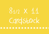 65 lb cardstock for cardmaking, papercrafting and scrapbooking