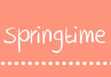 Spring Time Brass Embossing templates