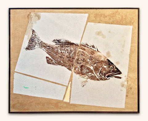 Grouper Gyotaku - Richie Gudzan