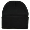 White Chaos Star Symbol of Eight Arrows Cuff Beanie Knit Cap Occult
