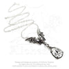 Alchemy Gothic La Nuit Bat & Tear Drop Pendant Necklace