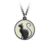 Alchemy Gothic Meow at the Moon Pendant Necklace Kitty Cat