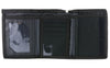 Crux Satanus Leviathan Cross Tri-fold Wallet w/ Chain Occult Clothing Black Sulphur