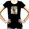 The Black Death Plague Women's Babydoll T-shirt 1334 Grim Reaper Mask