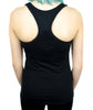 White Unholy Inverted Medieval Cross Women's Racer Back Tank Top Shirt Occult Clothing