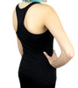 Skull w/ Spiderweb Cameo Racer Back Tank Top Shirt