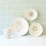 Dreamy Supper 4 piece bamboo dinner set