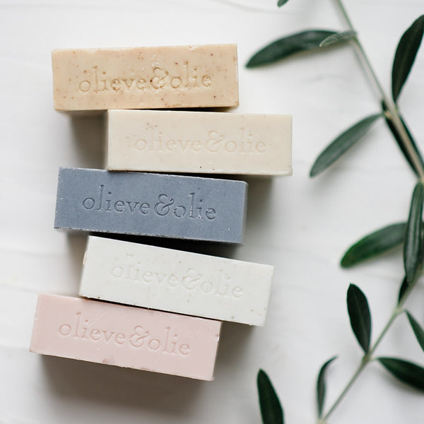 Packaged Bar Soap - Olive Oil and Goats Milk 3 x 80g
