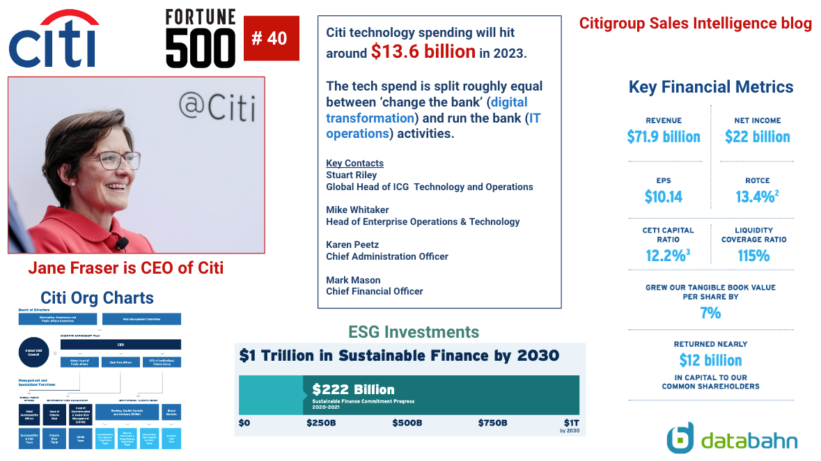 Citigroup Org Chart & Sales Intelligence blog databahn