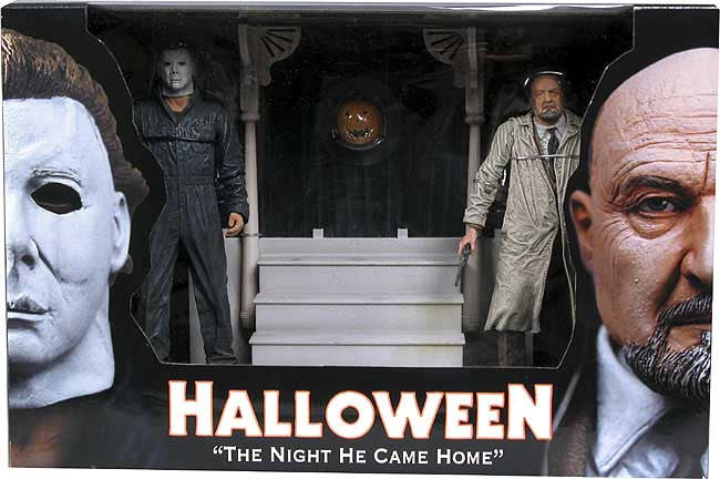 michael myers dr loomis figure