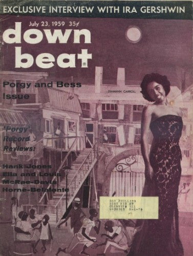 Down Beat - July 23, 1959 / Porgy & Bess issue - Diahann Carroll