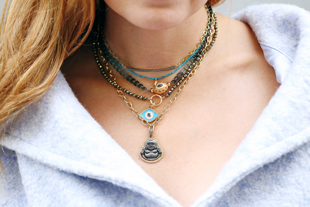 dainty layered necklaces