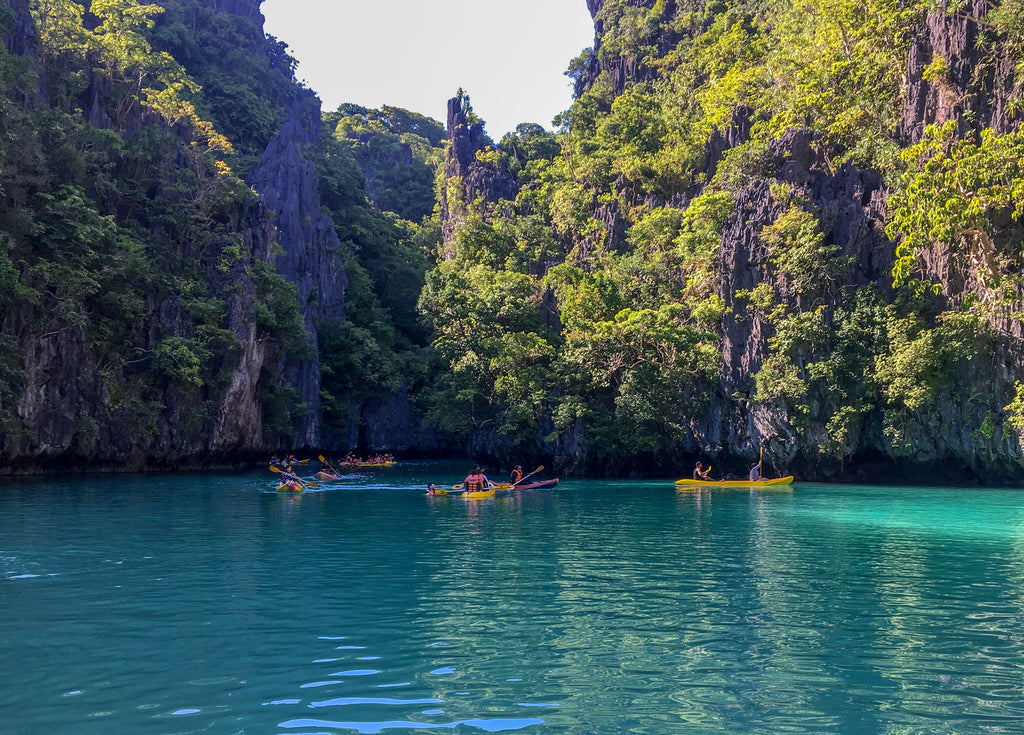 Kayaking in El Nido, Palawan