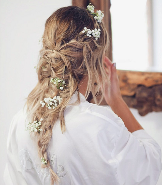 boho hair inspiration for brides 