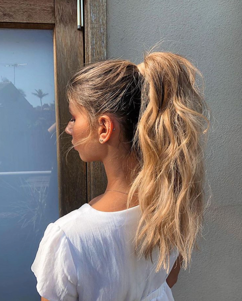 how to grow your hair fast halo hair extensions in a ponytail