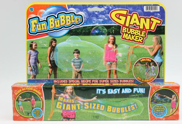 fun bubbles giant bubble maker