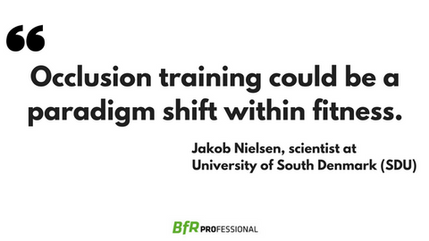 Occlusion training could be a paradigm shift within fitness