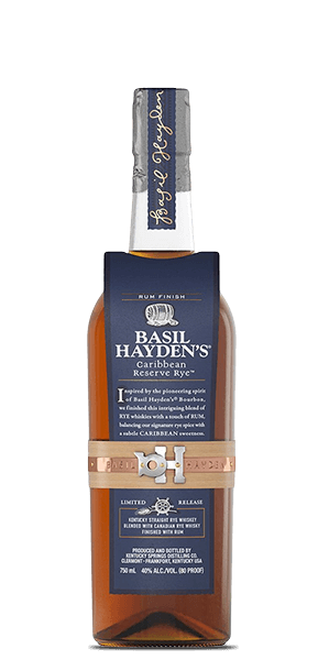 Basil Hayden’s Caribbean Reserve Rye