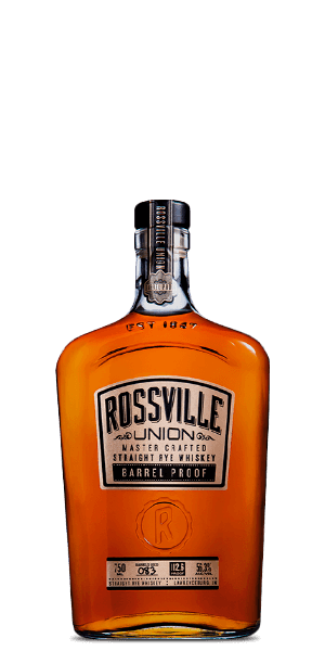 Rossville Union Master Crafted Barrel Proof Straight Rye Whiskey