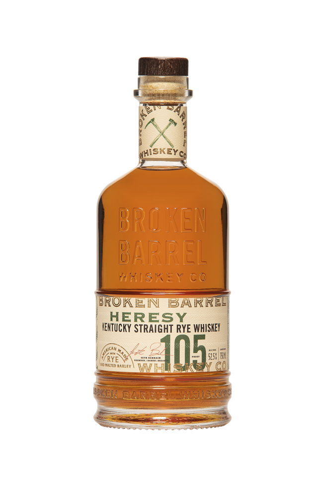 Broken Barrel Heresy Rye Whiskey